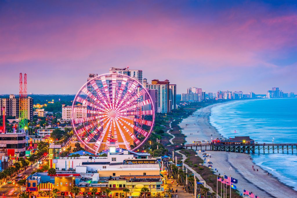 where to stay in Myrtle Beach best areas by travel style